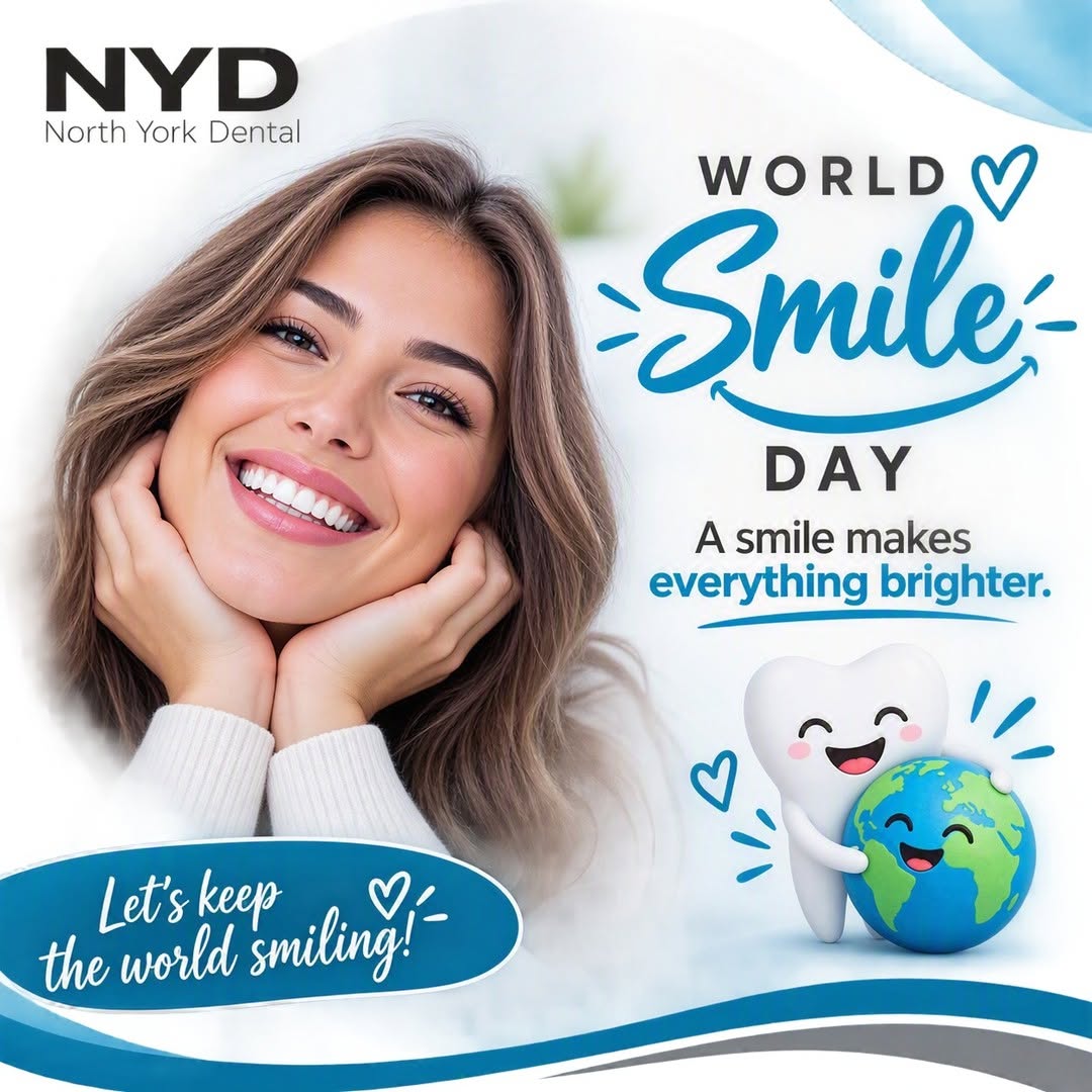 North York Dental Instagram post: World Smile Day