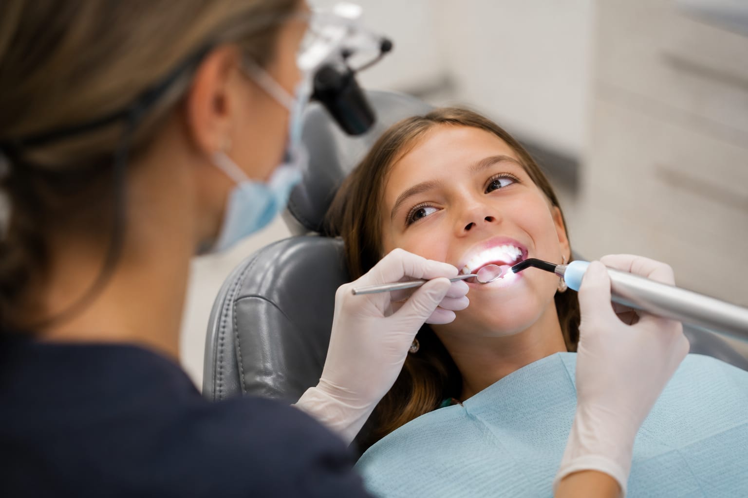 Dental sealants applied to protect teeth at North York Dental