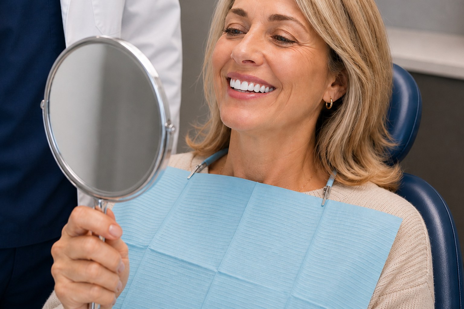 Teeth whitening procedure at North York Dental