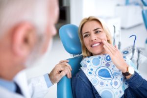 a patient in North York with a knocked-out tooth